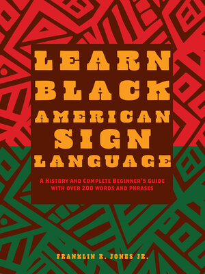 cover image of Learn Black American Sign Language